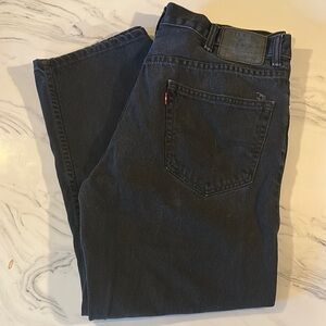 Men's Black Levi’s Jeans 550 Relaxed 38x30